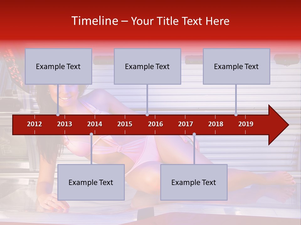 Beauty Waist Sexy PowerPoint Template
