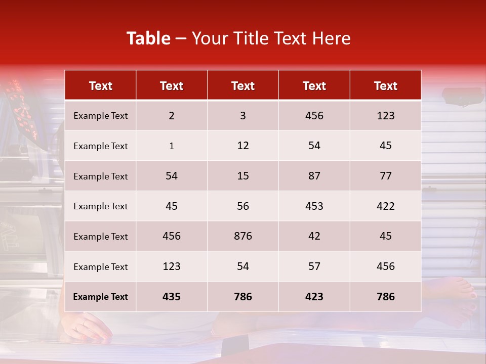 Beauty Waist Sexy PowerPoint Template