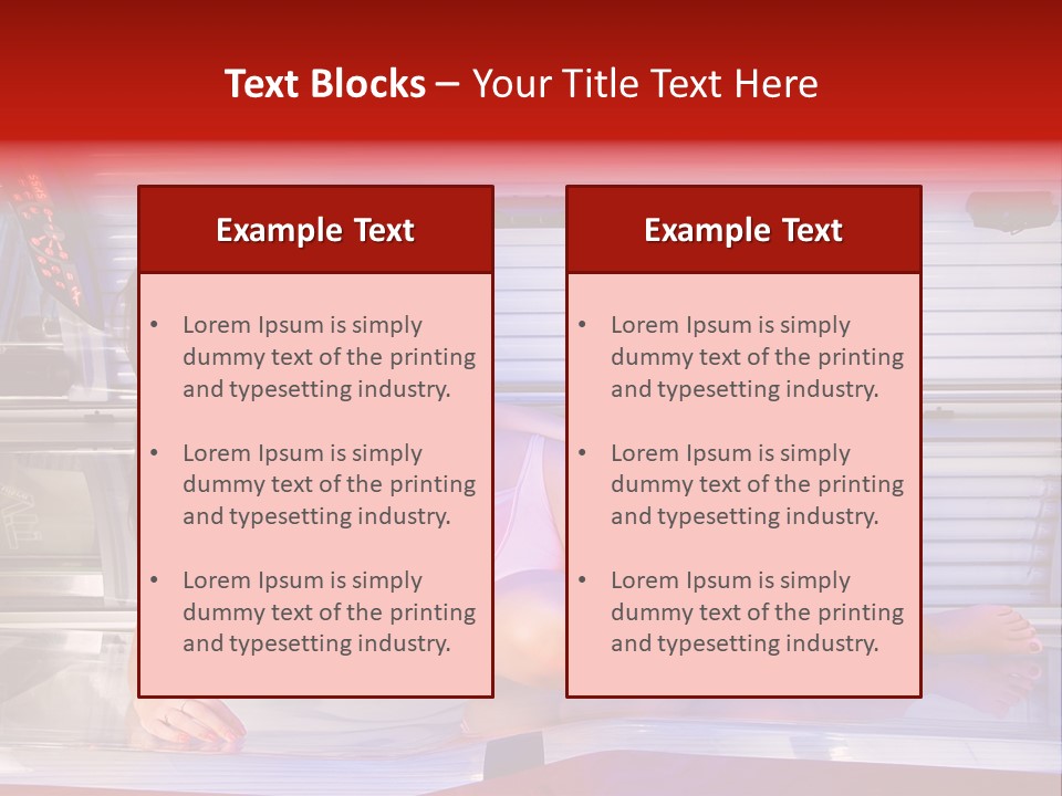 Beauty Waist Sexy PowerPoint Template