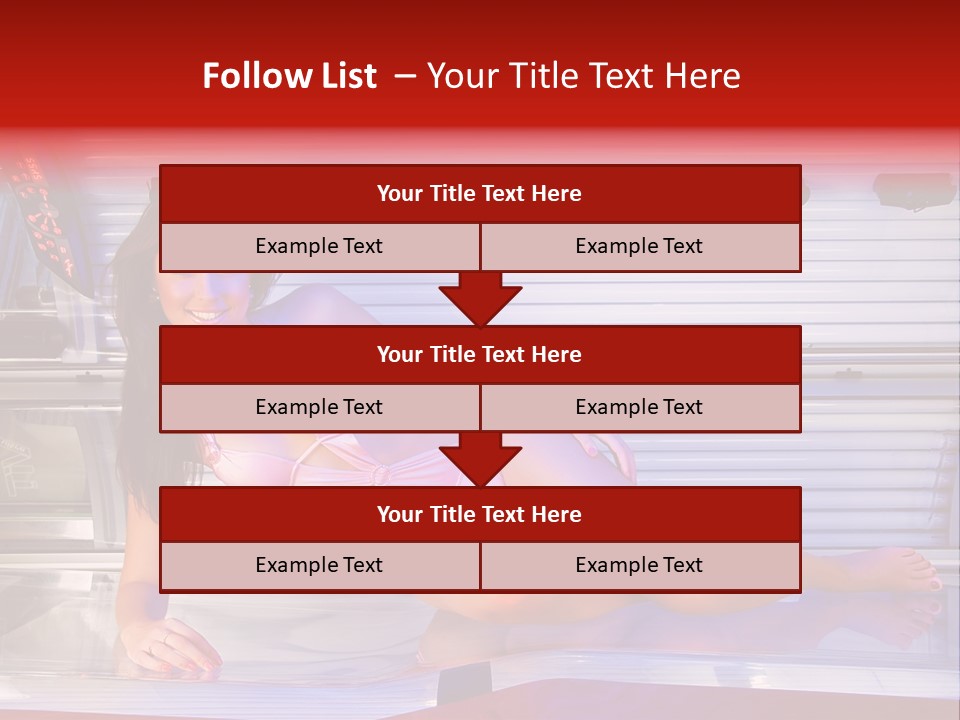 Beauty Waist Sexy PowerPoint Template