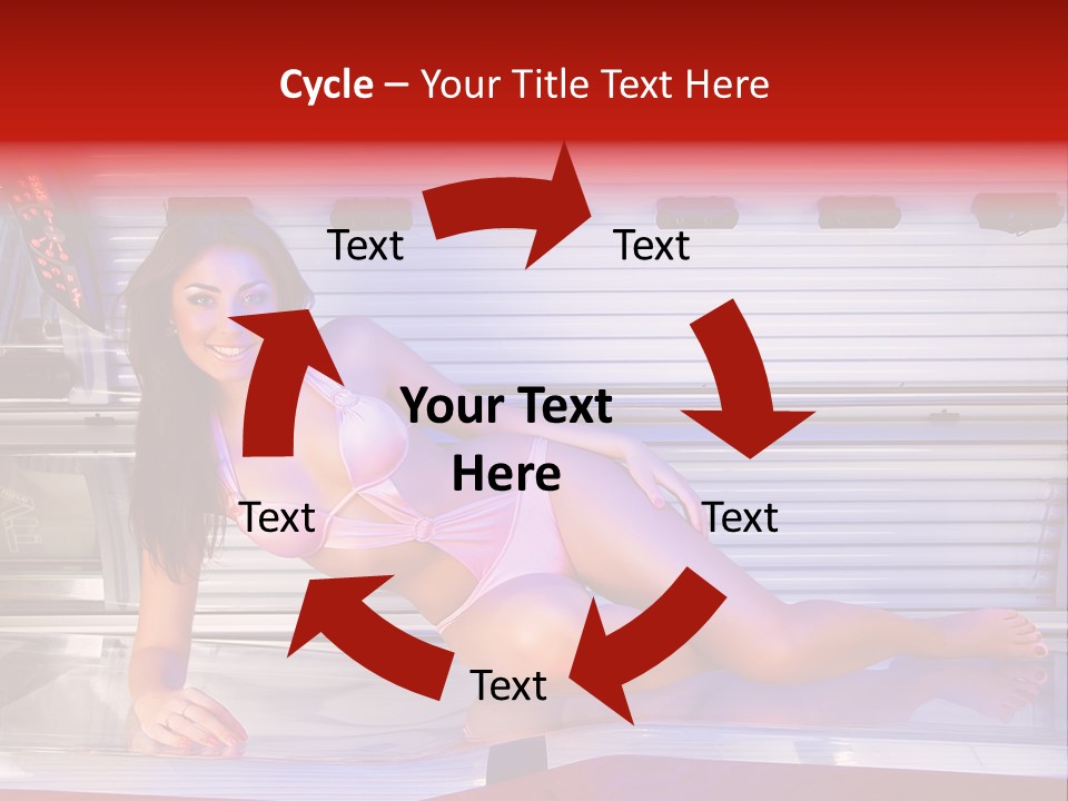 Beauty Waist Sexy PowerPoint Template