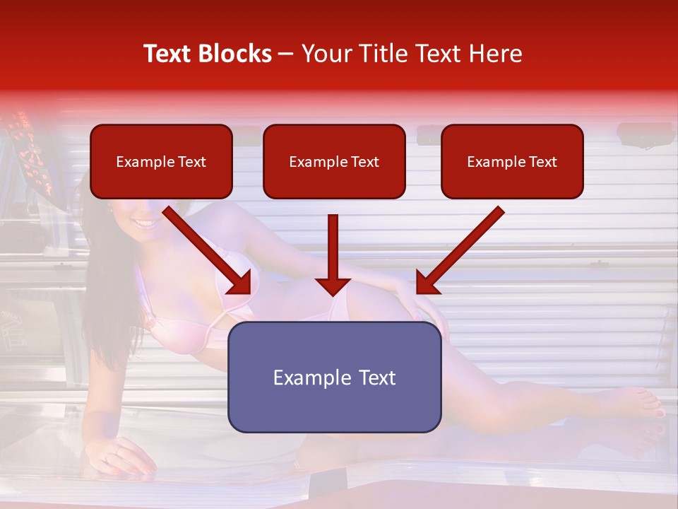 Beauty Waist Sexy PowerPoint Template