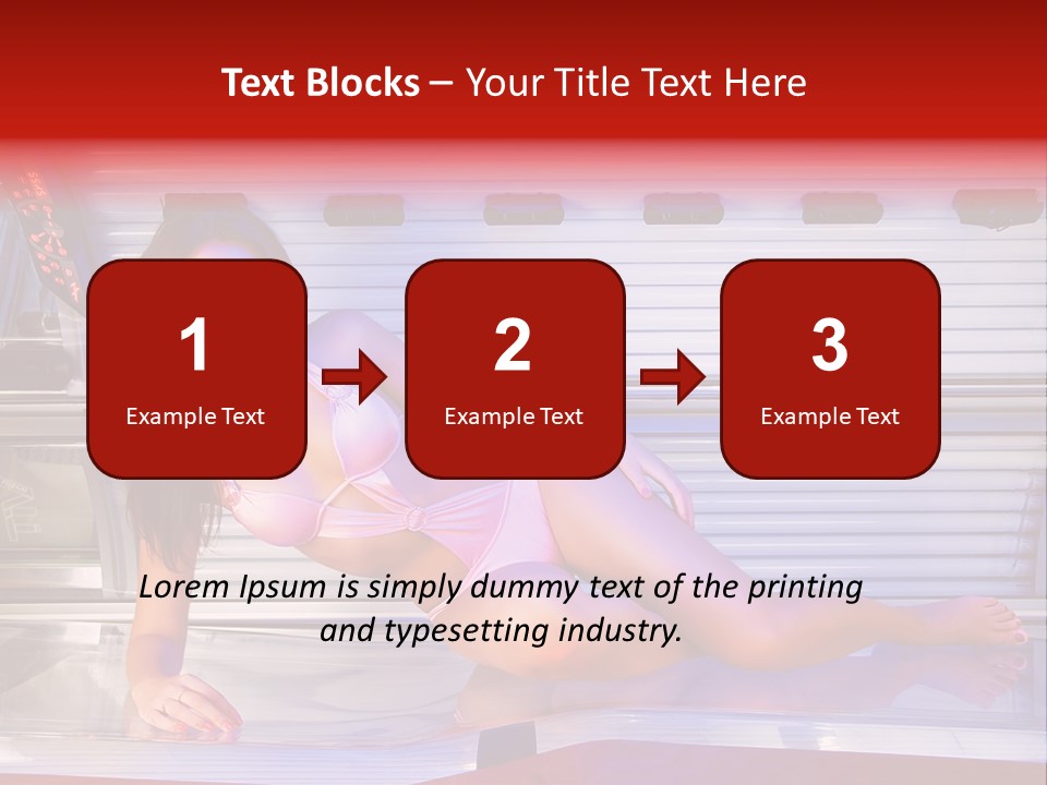 Beauty Waist Sexy PowerPoint Template