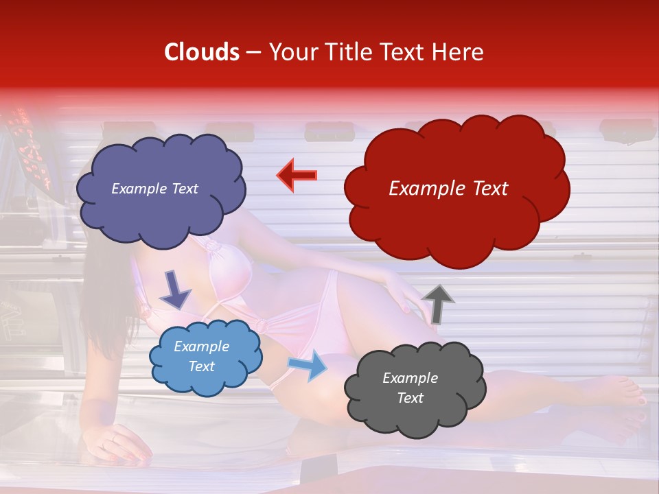 Beauty Waist Sexy PowerPoint Template