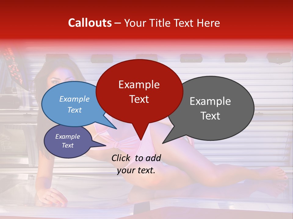 Beauty Waist Sexy PowerPoint Template