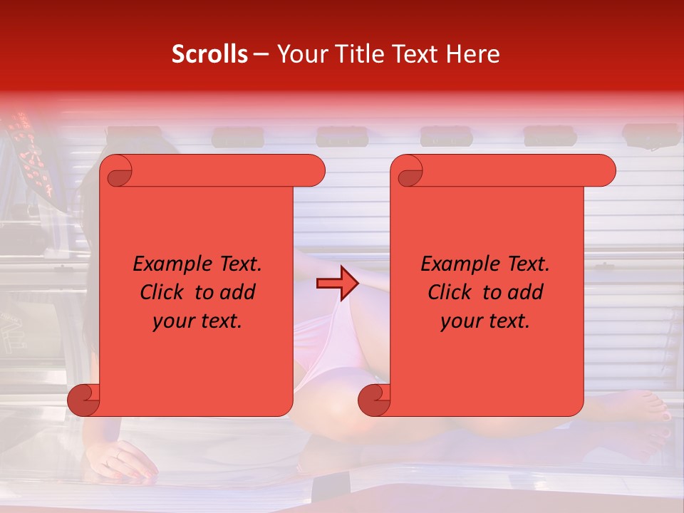 Beauty Waist Sexy PowerPoint Template