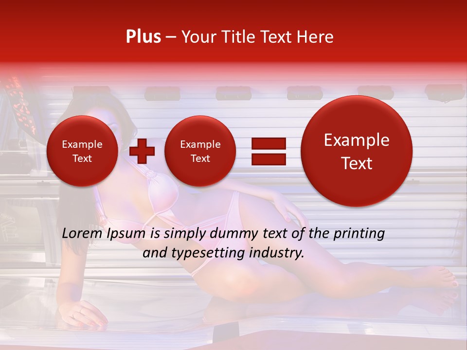 Beauty Waist Sexy PowerPoint Template