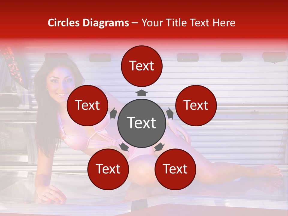 Beauty Waist Sexy PowerPoint Template