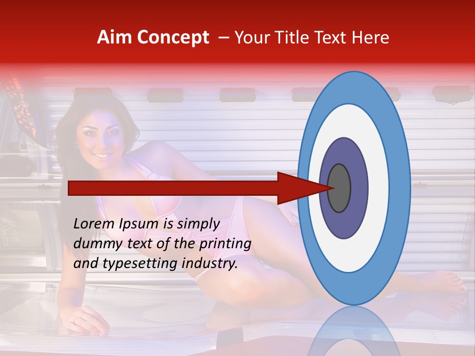 Beauty Waist Sexy PowerPoint Template