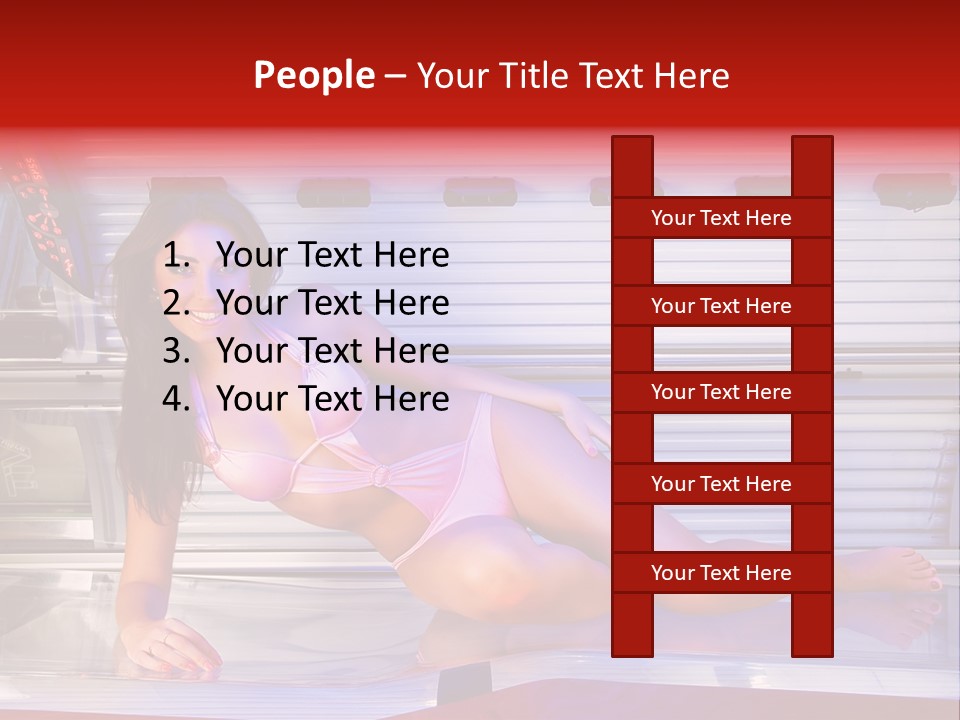 Beauty Waist Sexy PowerPoint Template