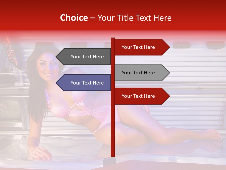 Beauty Waist Sexy PowerPoint Template