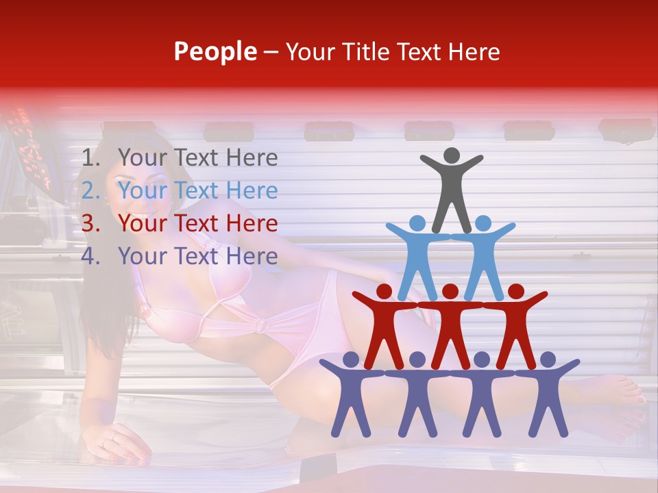 Beauty Waist Sexy PowerPoint Template