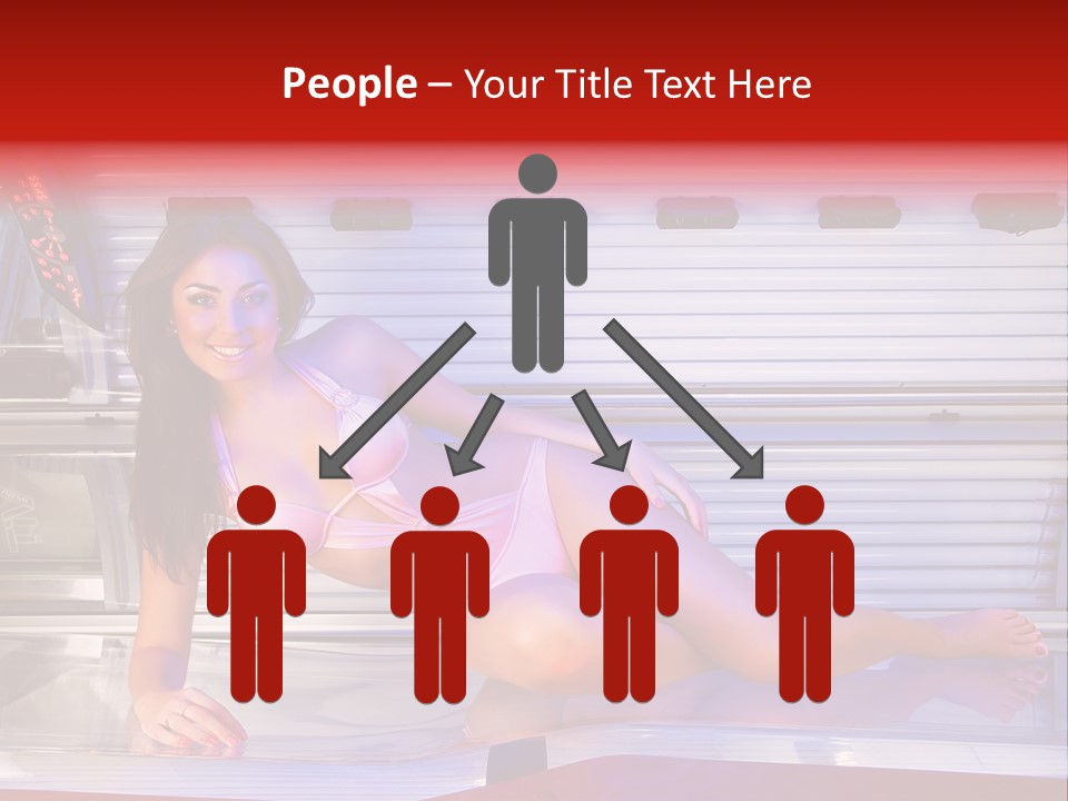 Beauty Waist Sexy PowerPoint Template