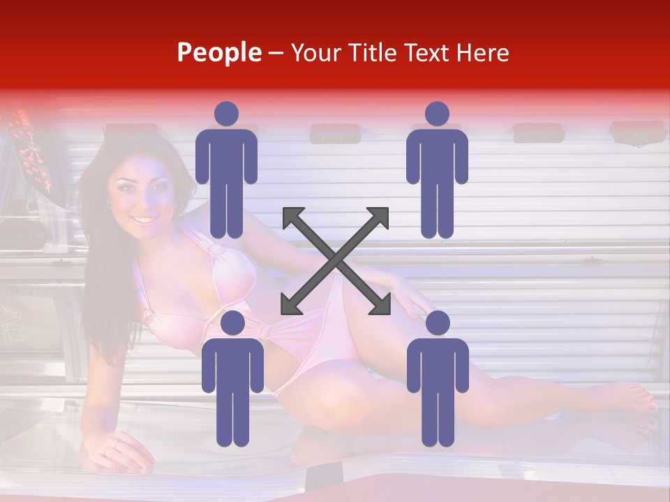 Beauty Waist Sexy PowerPoint Template