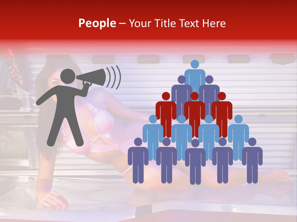 Beauty Waist Sexy PowerPoint Template