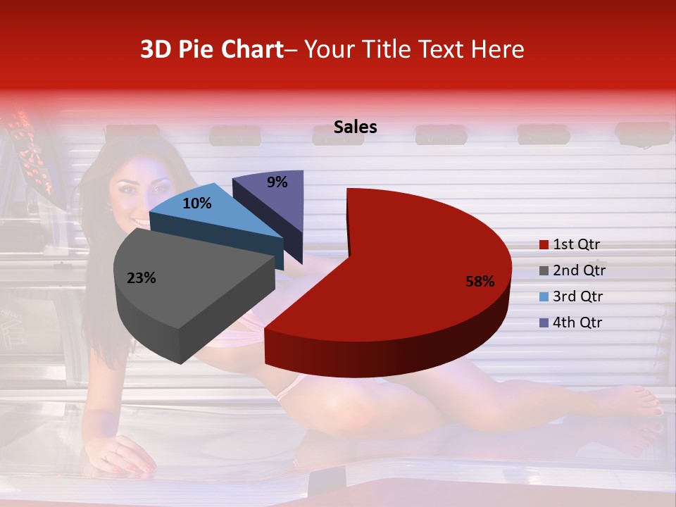 Beauty Waist Sexy PowerPoint Template