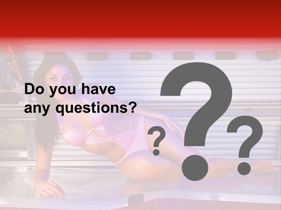 Beauty Waist Sexy PowerPoint Template