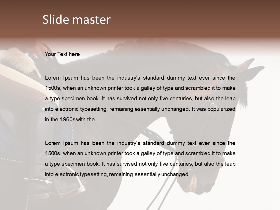 People Field Woman PowerPoint Template