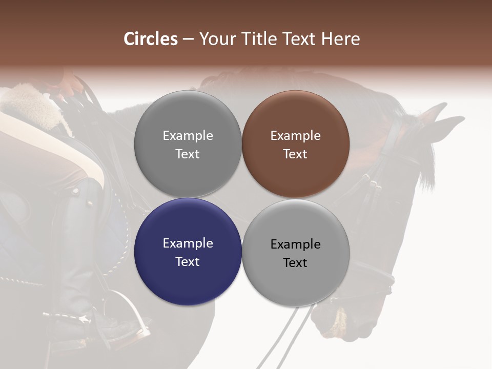 People Field Woman PowerPoint Template