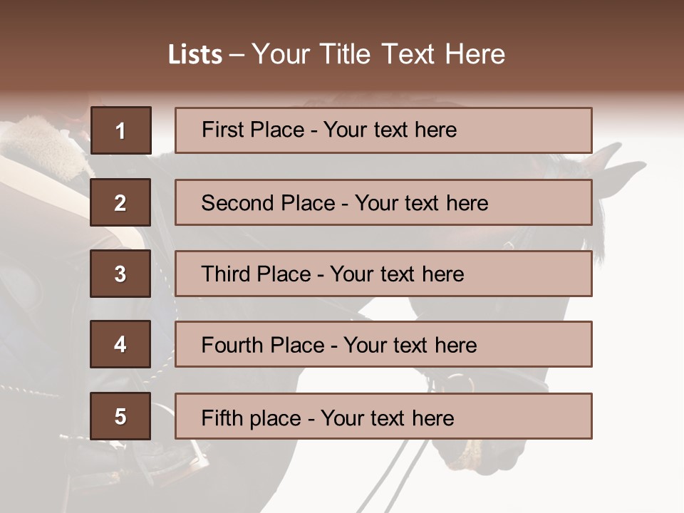 People Field Woman PowerPoint Template
