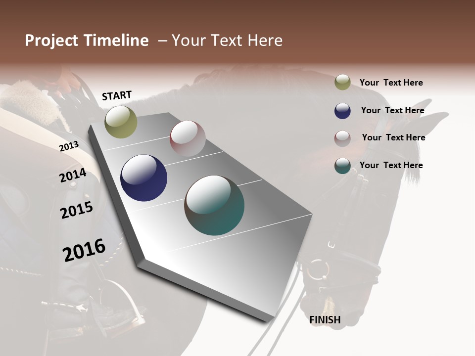 People Field Woman PowerPoint Template