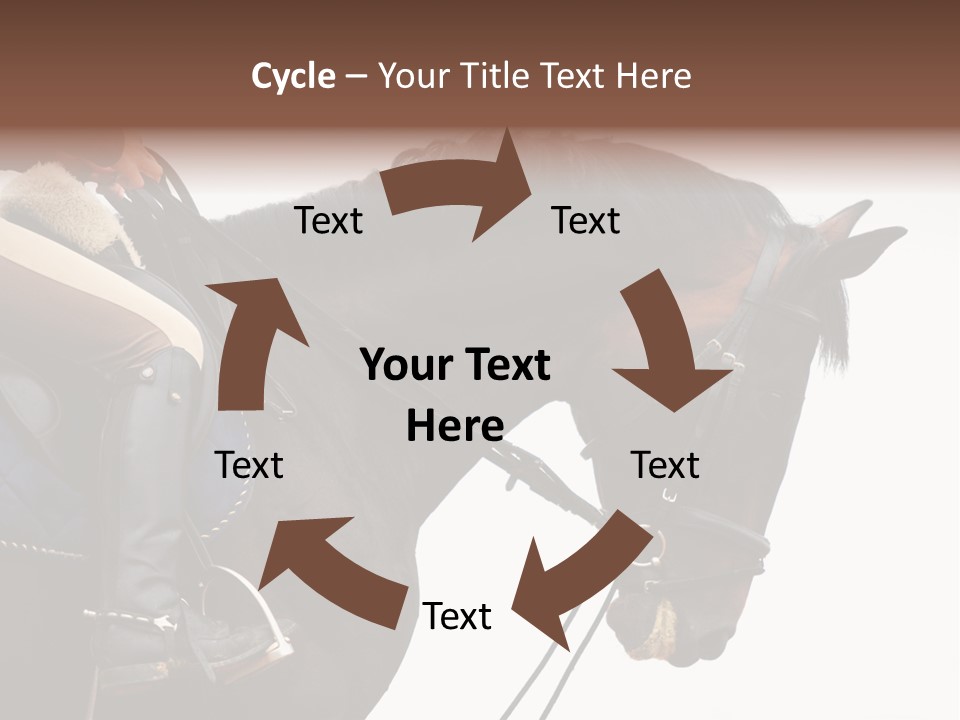 People Field Woman PowerPoint Template