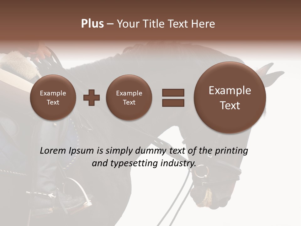 People Field Woman PowerPoint Template