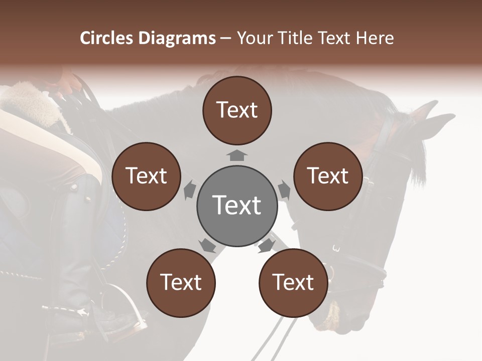 People Field Woman PowerPoint Template