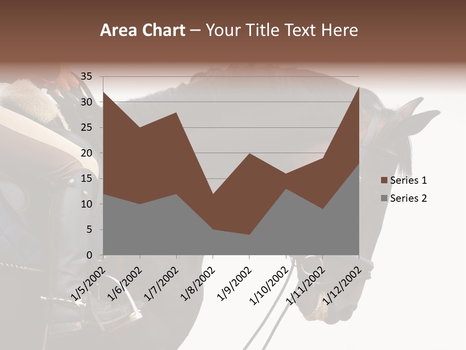 People Field Woman PowerPoint Template
