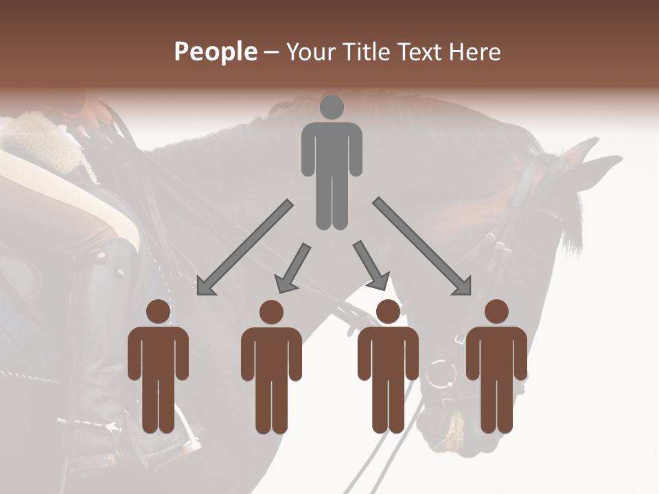 People Field Woman PowerPoint Template
