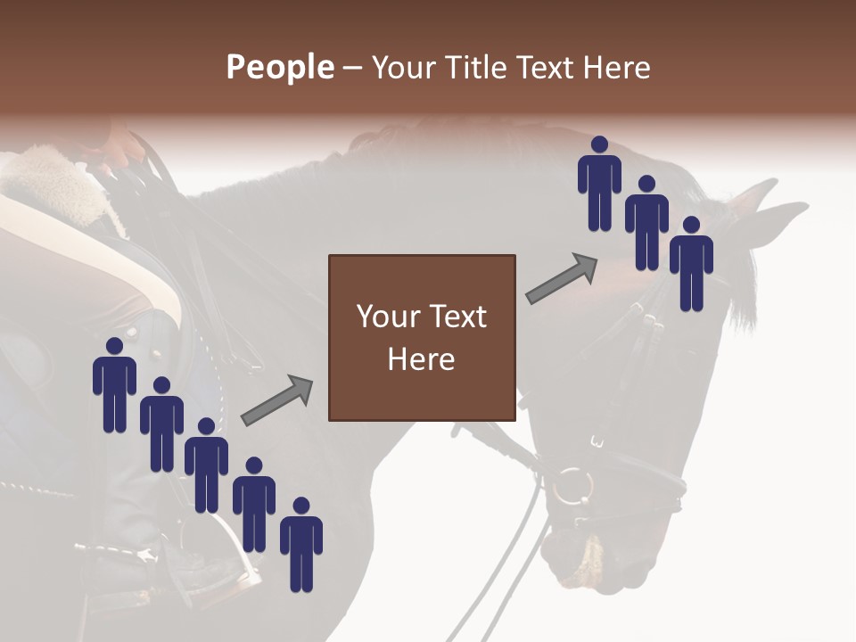 People Field Woman PowerPoint Template