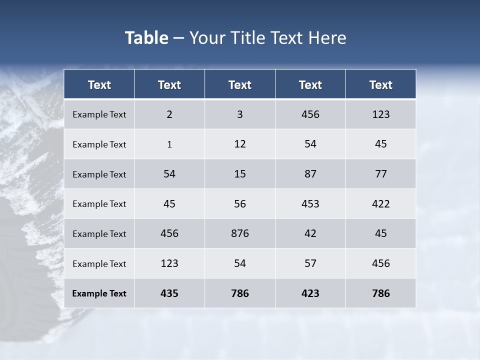 Back Old Rubber PowerPoint Template