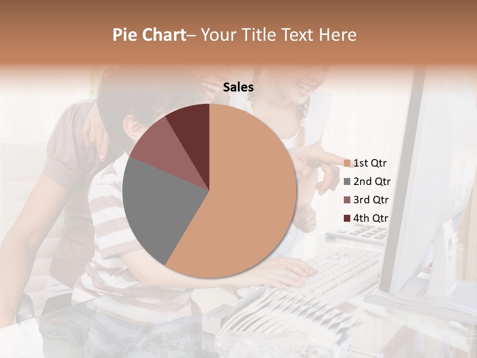 People Home Homework PowerPoint Template