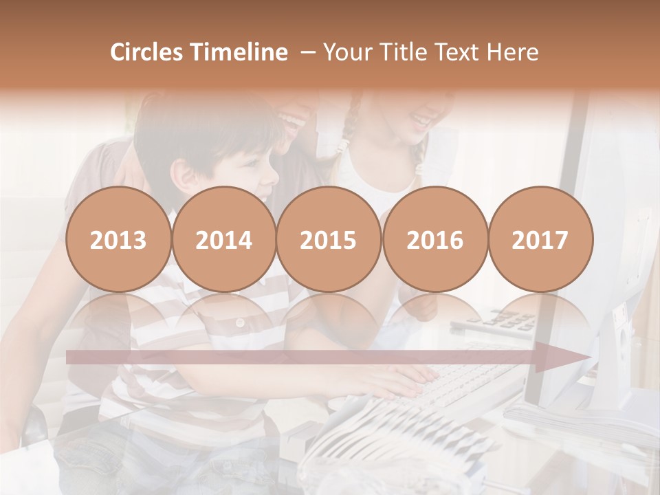 People Home Homework PowerPoint Template