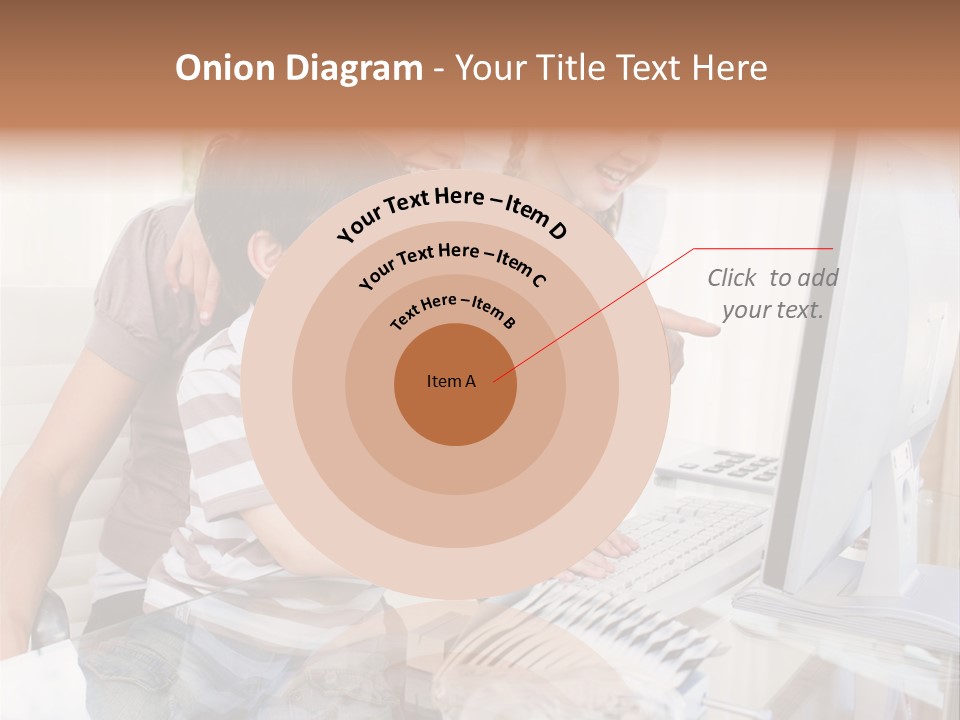 People Home Homework PowerPoint Template