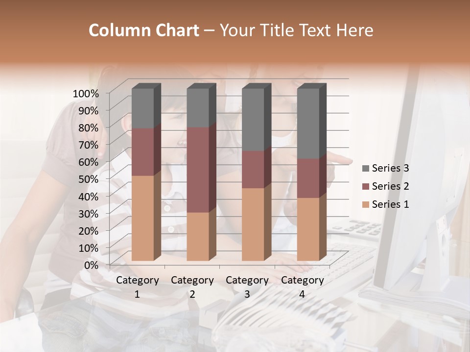 People Home Homework PowerPoint Template