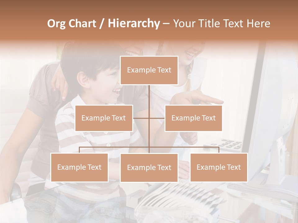 People Home Homework PowerPoint Template