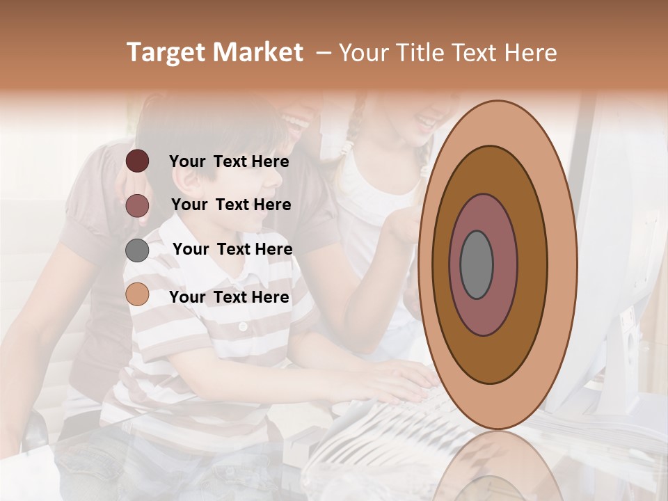 People Home Homework PowerPoint Template