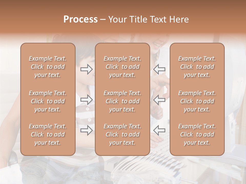 People Home Homework PowerPoint Template