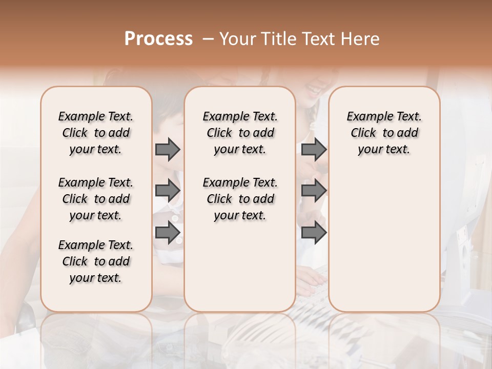 People Home Homework PowerPoint Template