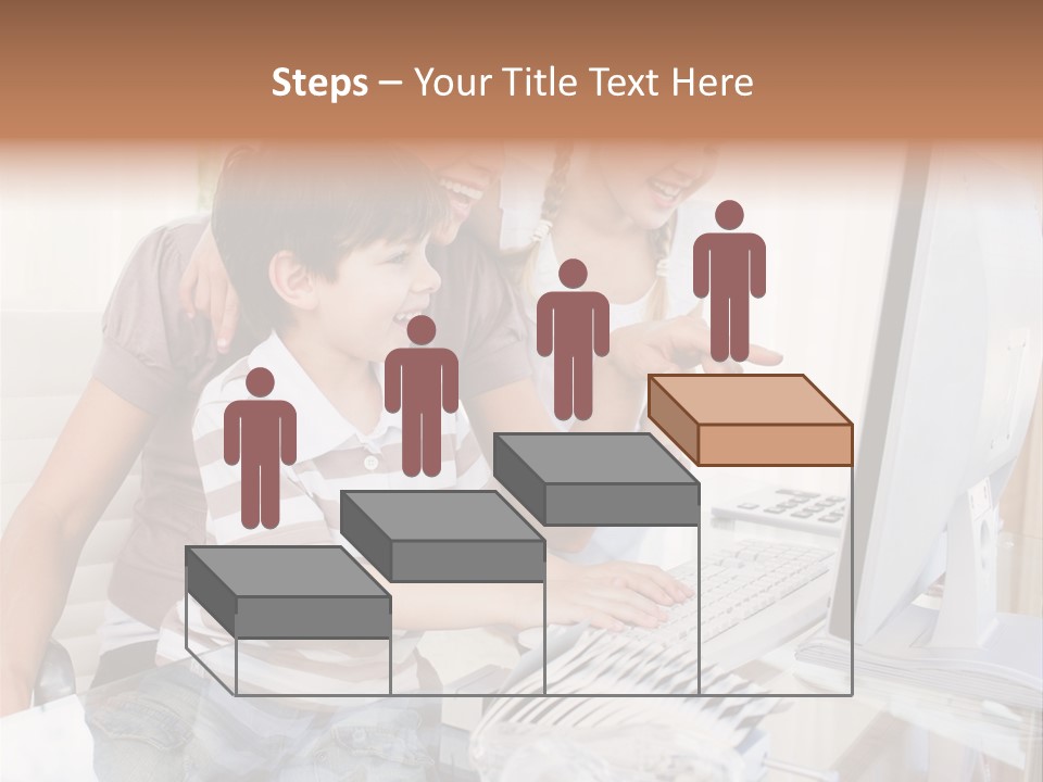 People Home Homework PowerPoint Template