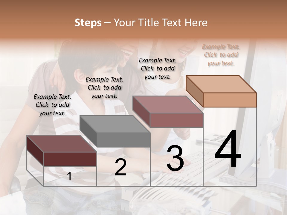People Home Homework PowerPoint Template