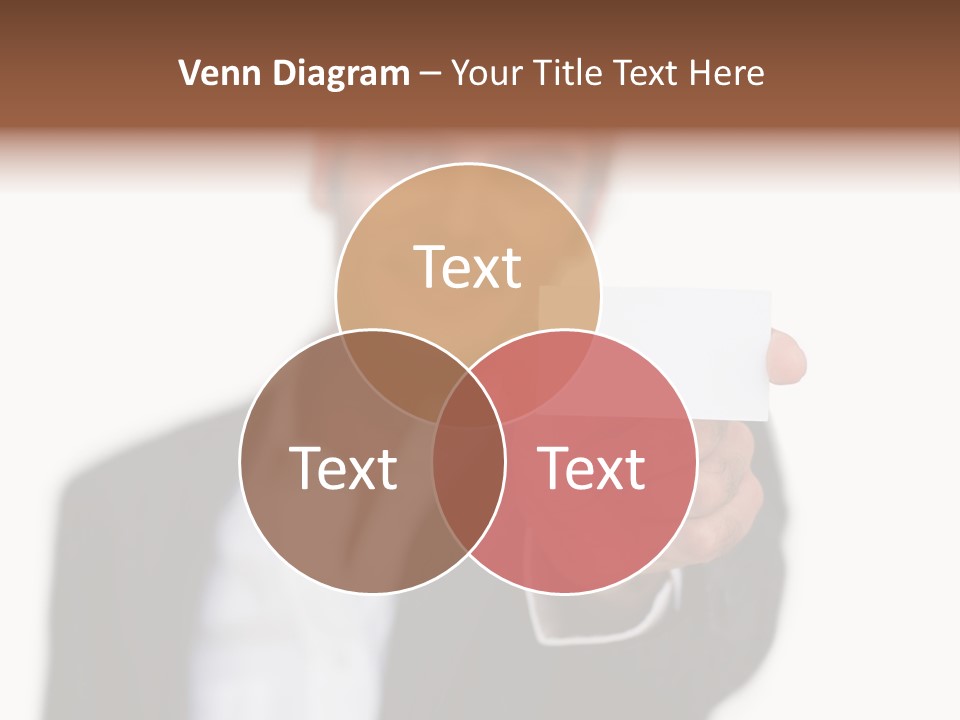 Portrait Looking Giving PowerPoint Template