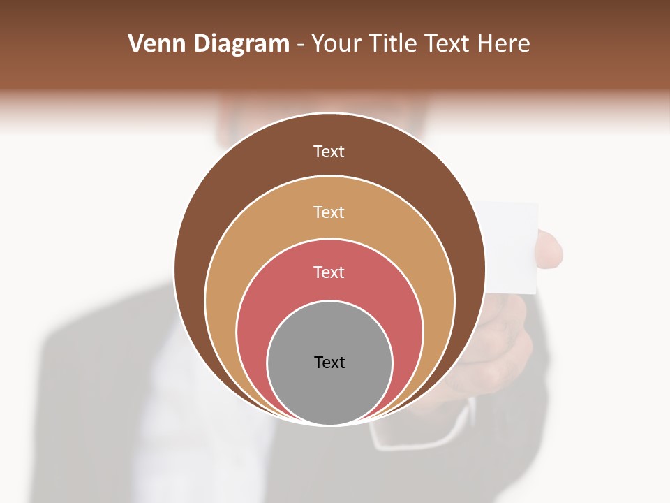 Portrait Looking Giving PowerPoint Template