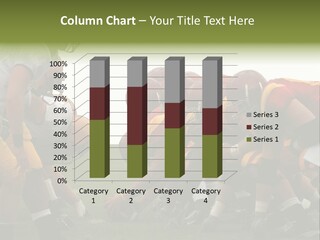 Person Yard Line Tackle PowerPoint Template