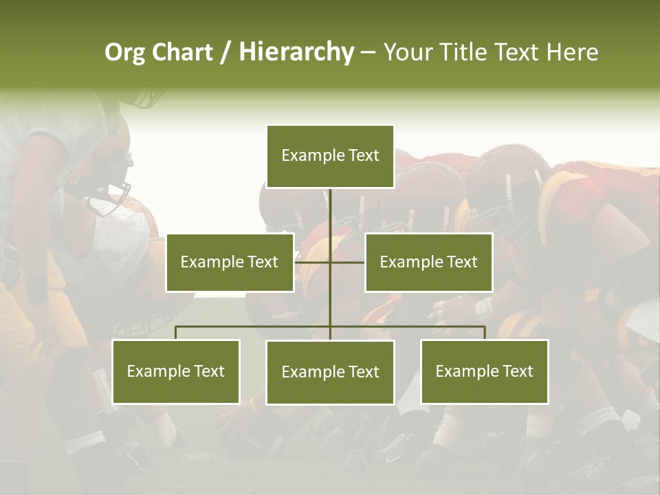 Person Yard Line Tackle PowerPoint Template