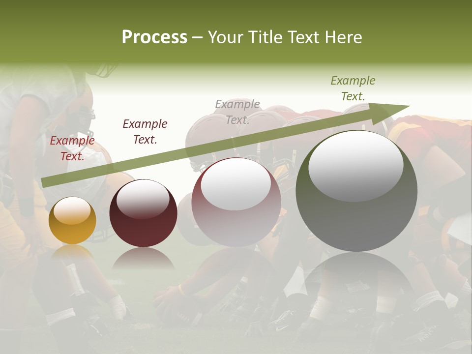 Person Yard Line Tackle PowerPoint Template