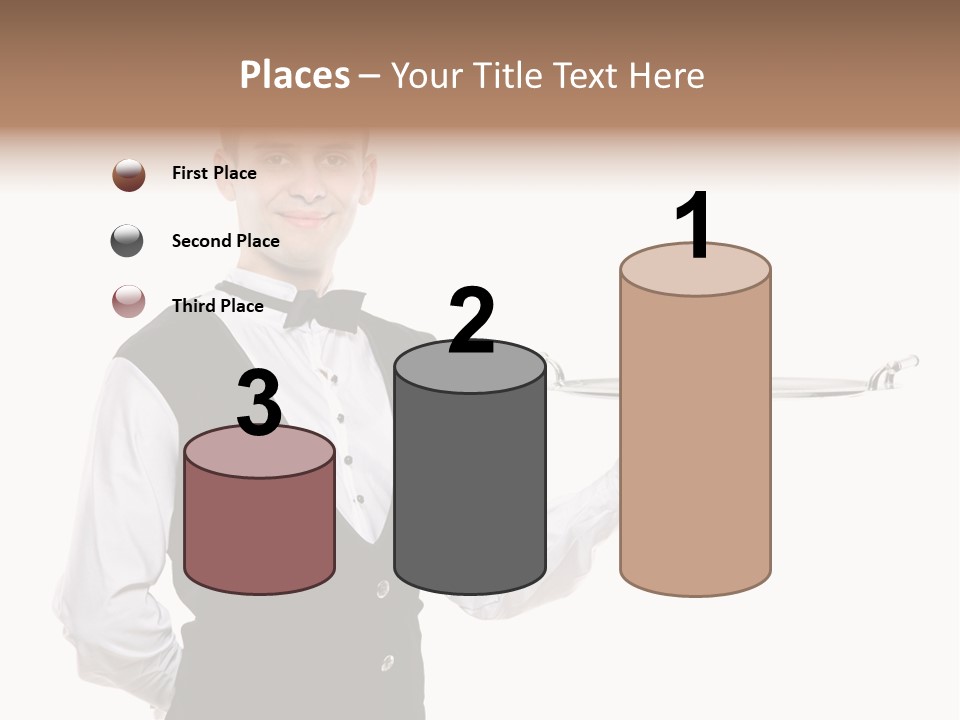 Male Tie Pose PowerPoint Template