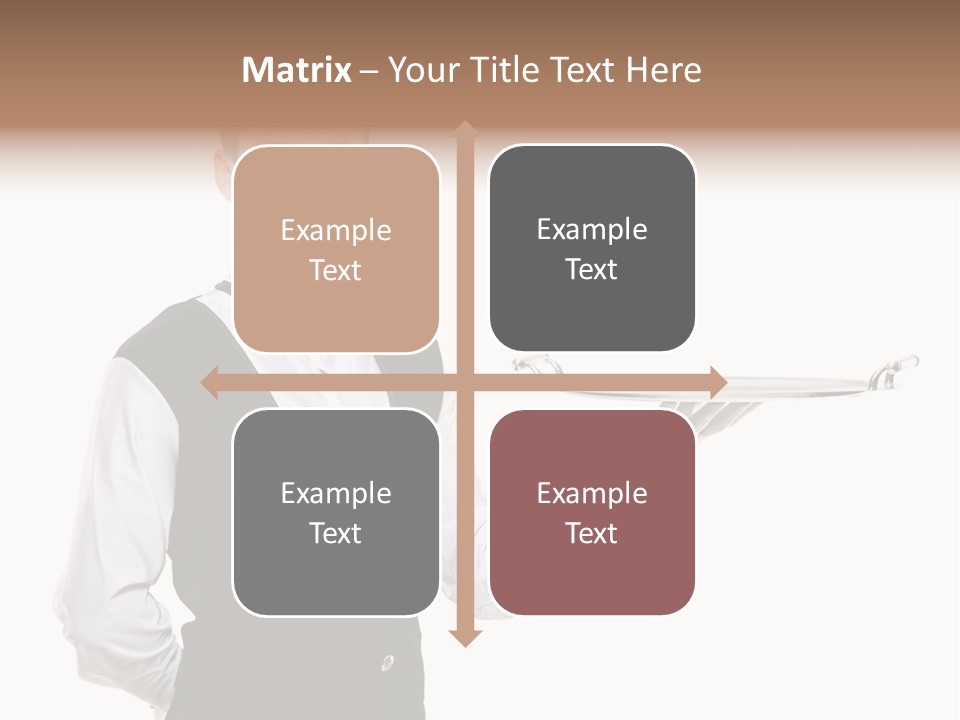 Male Tie Pose PowerPoint Template