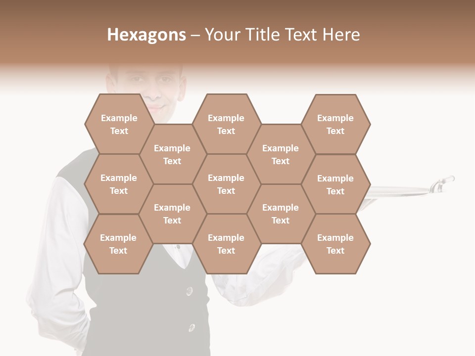 Male Tie Pose PowerPoint Template